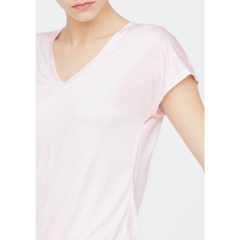 ISAY Nugga V-Neck T-Shirt Light Rose